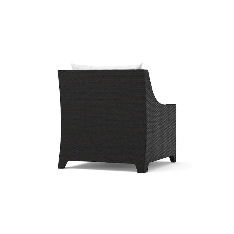 Deco 2 Piece Sunbrella Outdoor Patio Club Chairs - 30W x 33D x 32H