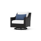Deco 5 Piece Sunbrella Outdoor Patio Motion Fire Chat Set