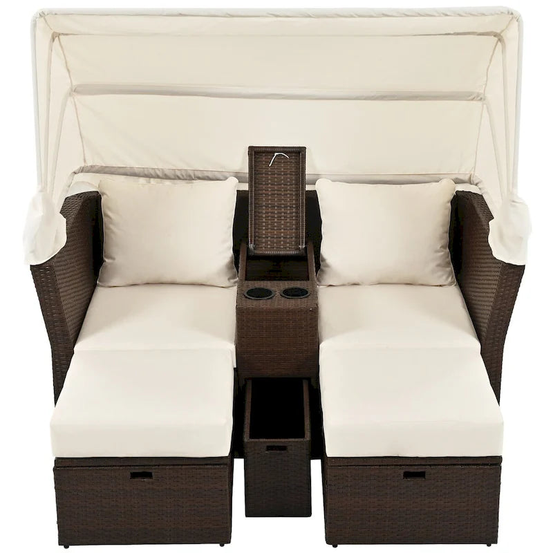 2-Seater Outdoor Patio Daybed