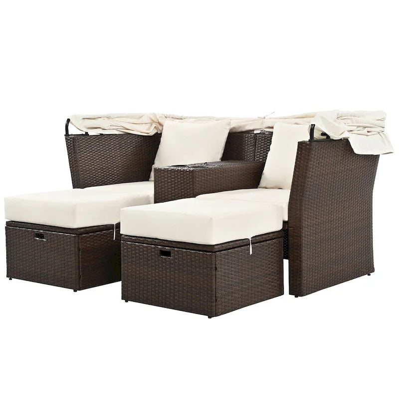 2-Seater Outdoor Patio Daybed