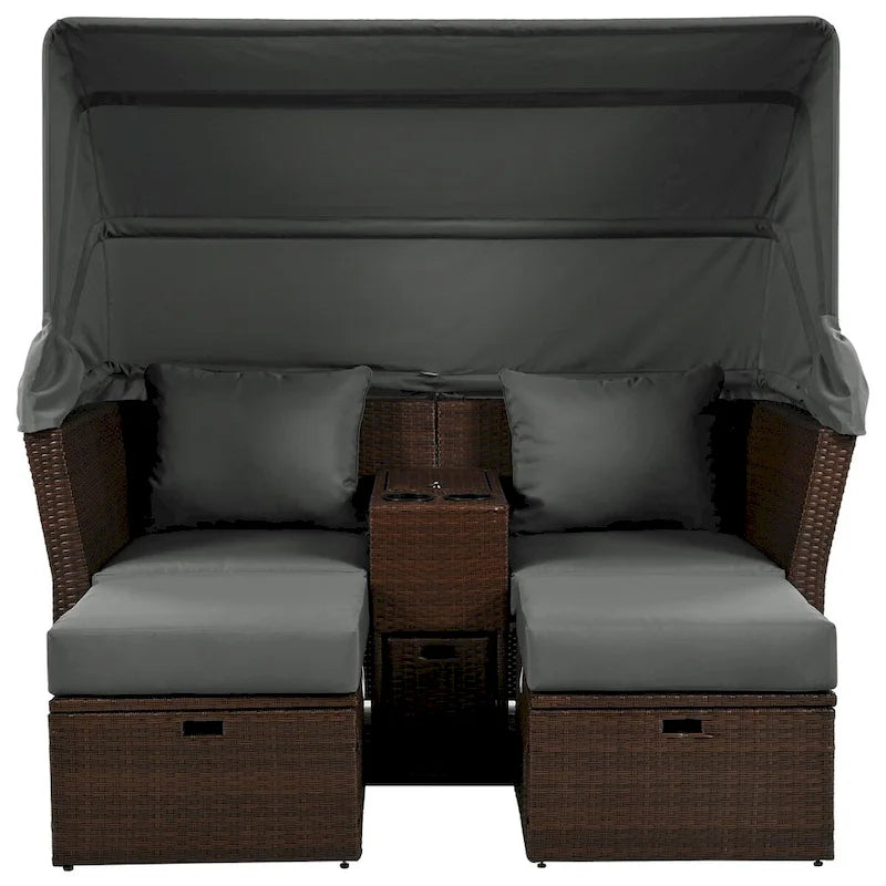 2-Seater Outdoor Patio Daybed