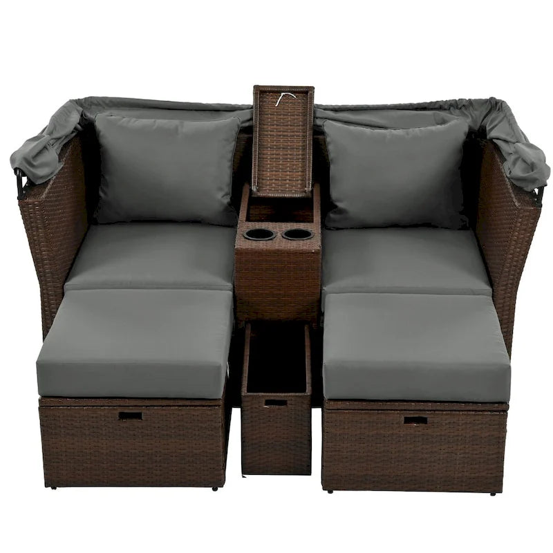2-Seater Outdoor Patio Daybed