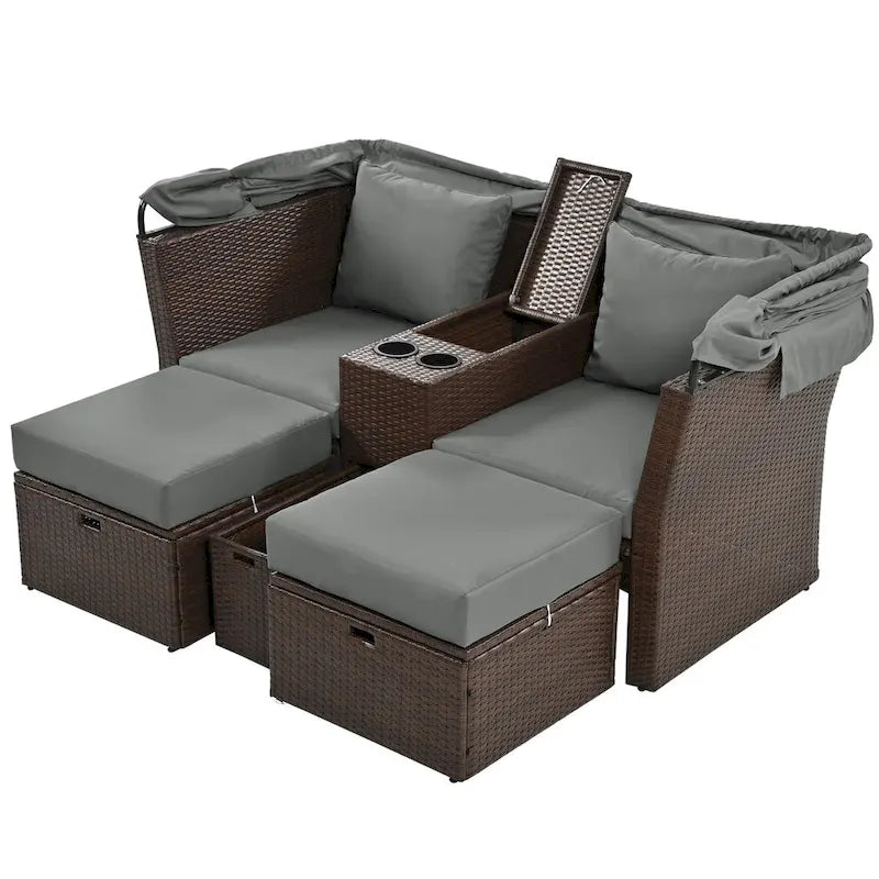 2-Seater Outdoor Patio Daybed