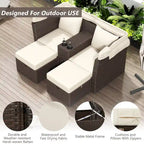 2-Seater Outdoor Patio Daybed