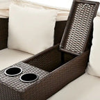 2-Seater Outdoor Patio Daybed