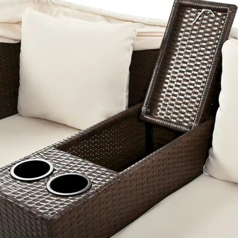 2-Seater Outdoor Patio Daybed