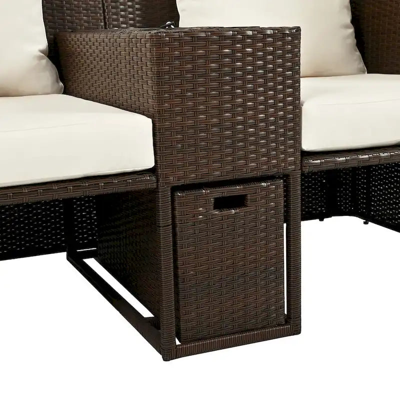 2-Seater Outdoor Patio Daybed