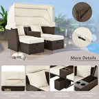 2-Seater Outdoor Patio Daybed