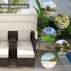 2-Seater Outdoor Patio Daybed