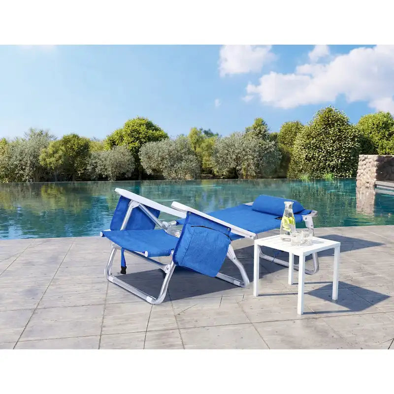 Backpack Beach Chair with Cooler and Umbrella, Cup Holder Outdoor, Ideal for Camping, BBQs, Travel, and Picnics