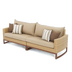 Mili 8 Piece Sunbrella Outdoor Patio Sofa and Club Chair Set