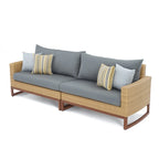 Mili 8 Piece Sunbrella Outdoor Patio Sofa and Club Chair Set