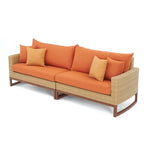 Mili 8 Piece Sunbrella Outdoor Patio Sofa and Club Chair Set