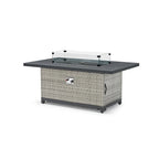 Milo Gray 7 Piece Sunbrella Outdoor Patio Motion Fire Set
