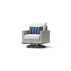 Milo Gray 7 Piece Sunbrella Outdoor Patio Motion Fire Set