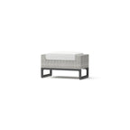 Milo Gray 7 Piece Sunbrella Outdoor Patio Motion Fire Set