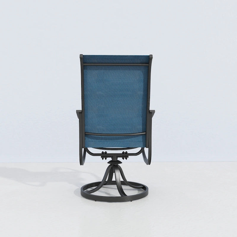 Swivel Outdoor Dining Armchair Patio Chair (Set of 2/4)