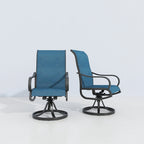 Swivel Outdoor Dining Armchair Patio Chair (Set of 2/4)