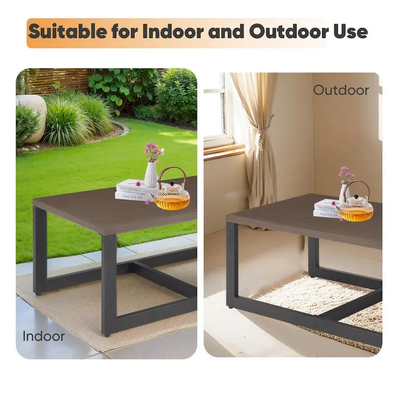 Outdoor Table Patio Coffee Table Large Table