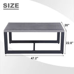 Outdoor Table Patio Coffee Table Large Table