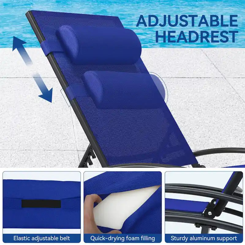 Lounge Chair And Side Table (3-Piece Set) - N/A