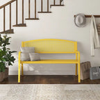 Maypex 2-Person Metal Outdoor Garden Bench