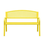Maypex 2-Person Metal Outdoor Garden Bench