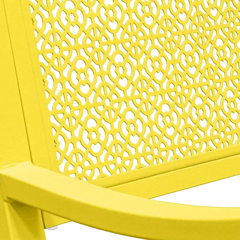 Maypex 2-Person Metal Outdoor Garden Bench