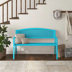 Maypex 2-Person Metal Outdoor Garden Bench