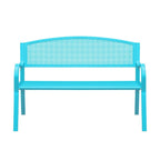 Maypex 2-Person Metal Outdoor Garden Bench