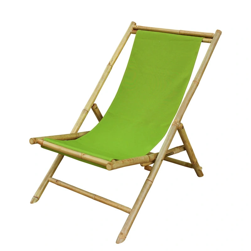 Sakami Folding Bamboo Sling Chairs (Set of 2) by Havenside Home
