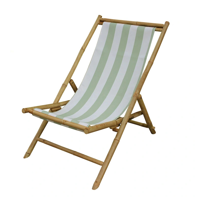 Sakami Folding Bamboo Sling Chairs (Set of 2) by Havenside Home