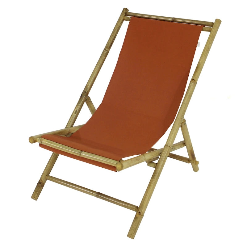 Sakami Folding Bamboo Sling Chairs (Set of 2) by Havenside Home