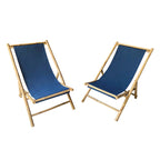 Sakami Folding Bamboo Sling Chairs (Set of 2) by Havenside Home
