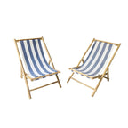 Sakami Folding Bamboo Sling Chairs (Set of 2) by Havenside Home