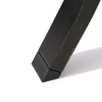 VredHom Cast Aluminum Square Side Table Outdoor with Umbrella Hole - 24.02 L x 24.02 W x 17.52 H