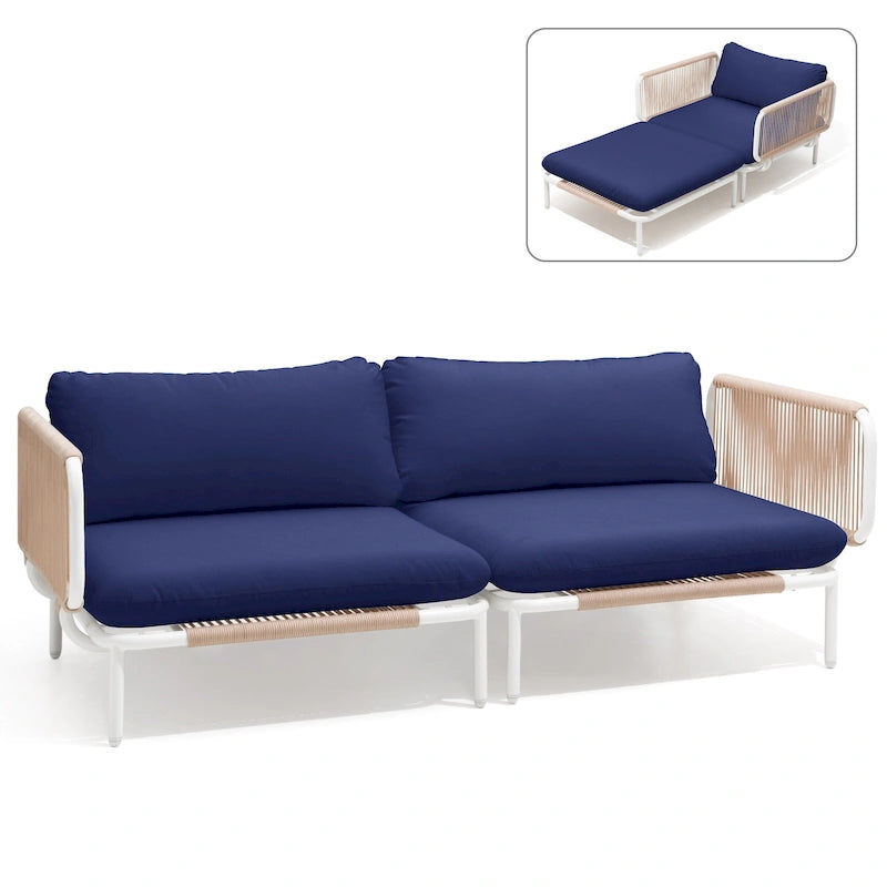 VredHom Outdoor Sectional Sofa Patio Furniture Sets