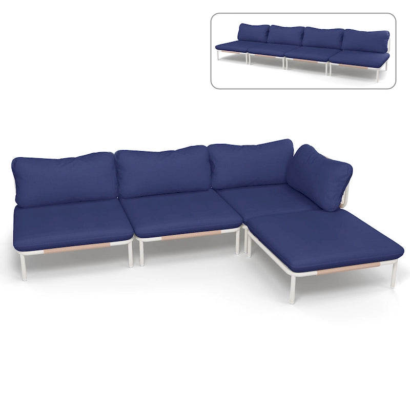 VredHom Outdoor Sectional Sofa Patio Furniture Sets