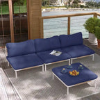 VredHom Outdoor Sectional Sofa Patio Furniture Sets