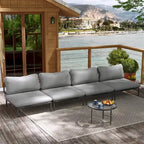 VredHom Outdoor Sectional Sofa Patio Furniture Sets