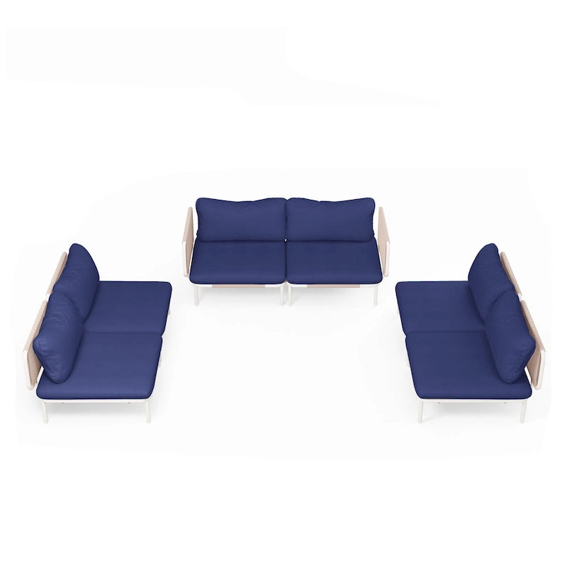 VredHom Outdoor Sectional Sofa Patio Furniture Sets