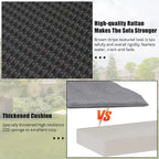 5-Piece Outdoor Patio Rattan Wicker Sofa Set