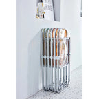 Clear Transparent Folding Chair Chair 1 Pc Plastic Living Room Seat - 18.50L * 16.33W * 29.52