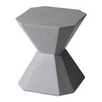Azure 17-Inch Side Table in Fiberstone Accent End Table for Indoor and Outdoor