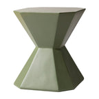 Azure 17-Inch Side Table in Fiberstone Accent End Table for Indoor and Outdoor