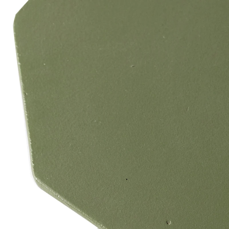 Azure 17-Inch Side Table in Fiberstone Accent End Table for Indoor and Outdoor