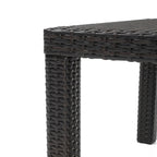 Deco 3 Piece Aluminum Outdoor Patio Club Chairs & Side Table
