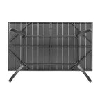 Patio 59 in. Wrought Iron Dining Table