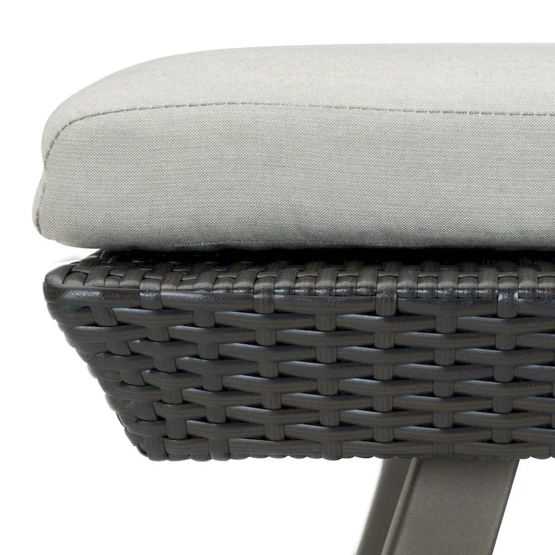 Portofino Casual 2 Piece Sunbrella Outdoor Patio Lounger & Mattress