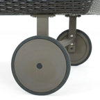 Portofino Casual 2 Piece Sunbrella Outdoor Patio Lounger & Mattress